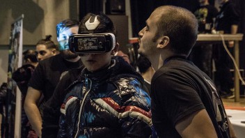 Gamer de Realidad Virtual en Videojuegos