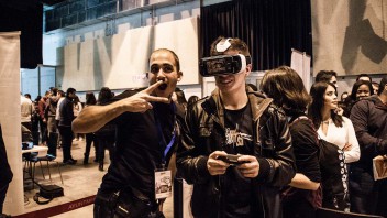 Gamer de Realidad Virtual en Videojuegos