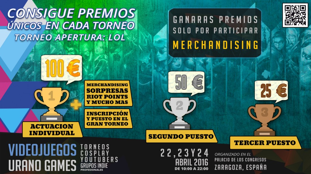Premios Torneo Apertura League of Legends Iron Byte