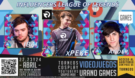 Influencers LOL Domingo 24 de Abril League of Legends LOL